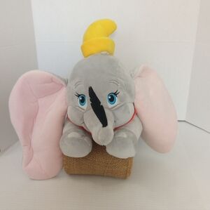 Disney Dumbo Gray Elephant Plush